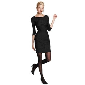 CYNTHIA STEFFE NEERA DRESS SIZE SMALL  $275 BLACK (SLEEVE NEEDS MENDING)